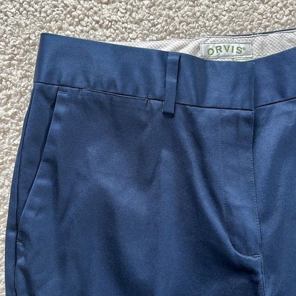 ORVIS Wrinkle-Free Chinos in Navy NWT Size 10 - Picture 3 of 11